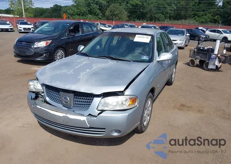 2004 Nissan Sentra 1.8S z USA, uszkodzony, nr VIN 3N1CB51D54L476228